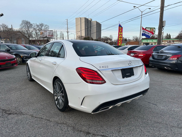 2015 Mercedes-Benz C-Class C400 | 4Matic | Red Interior in Cars & Trucks in City of Toronto - Image 3