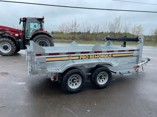 2022 Maxi-Roule 6'X12' Galvaniszed 5 Ton Dump Trailer in Cargo & Utility Trailers in Fredericton - Image 3