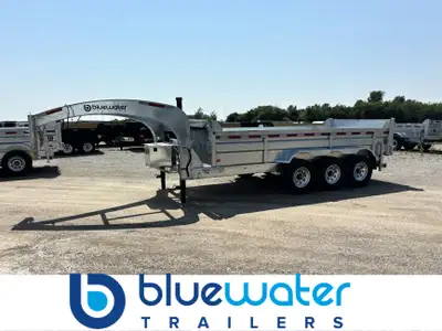 K-Trail Galvanized Gooseneck Expert Dump Series Trailer 23,995 Lb is $23,145.00 ! Ord: 23287-11 - Se...