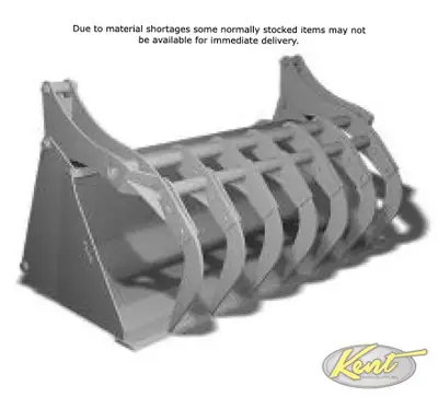 Silage Grapple Bucket Heavy duty grapple integrated into the bucket design Strategic pivoting arc de...