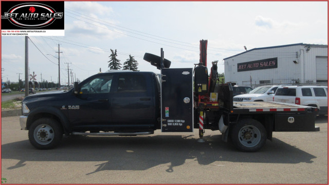2013 Dodge Ram 4500 CREW CAB TRUCK WITH FASSI F65A BOOM CRANE in Cars & Trucks in Edmonton