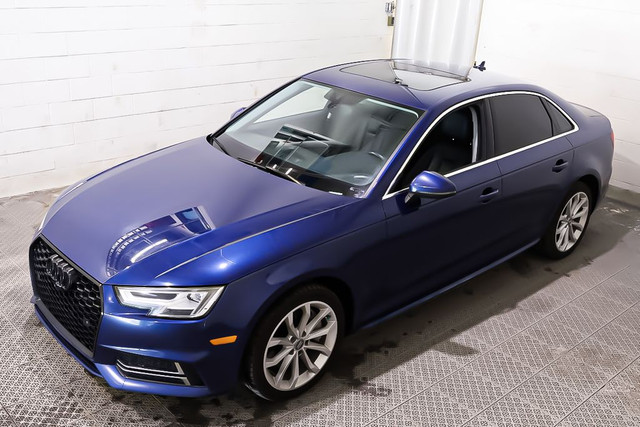 2018 Audi A4 PROGRESSIV + AWD + TOIT OUVRANT CUIR + SIEGES ET VO in Cars & Trucks in Laval / North Shore - Image 3