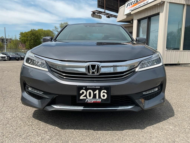 2016 Honda Accord TOURING -LEATHER! NAV! BACK-UP/BLIND-SPOT CAM! in Cars & Trucks in Kitchener / Waterloo - Image 2