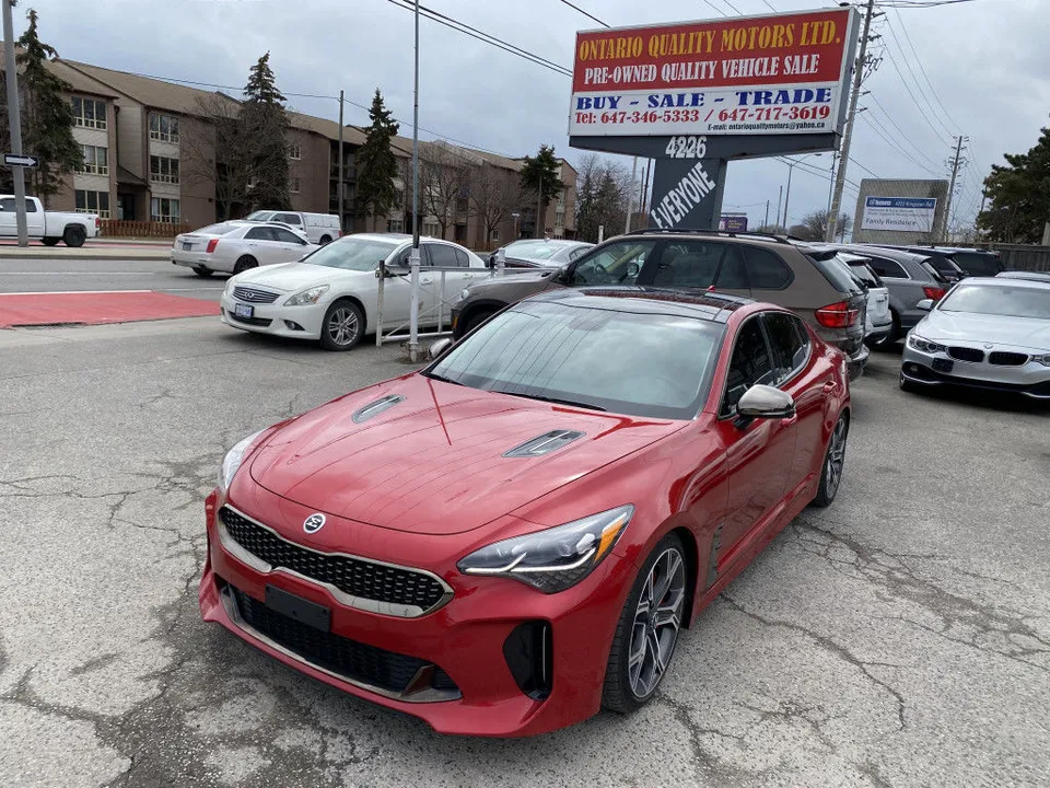 2018 Kia Stinger GT2 GT AWD