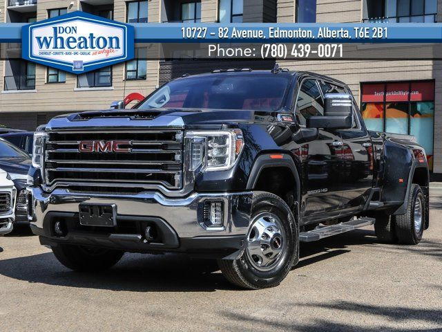 2021 GMC Sierra 3500 4WD Crew Cab SLT Diesel Dually Leather in Cars & Trucks in Edmonton
