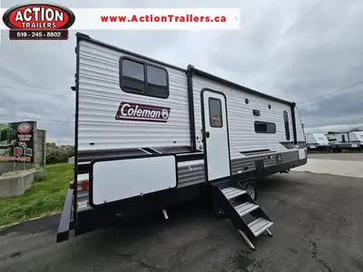 COLEMAN LANTERN 242BH TANDEM AXLE TRAVEL TRAILER – COLEMAN IS THE FIRST NAME IN CAMPING. THE TRUSTED...