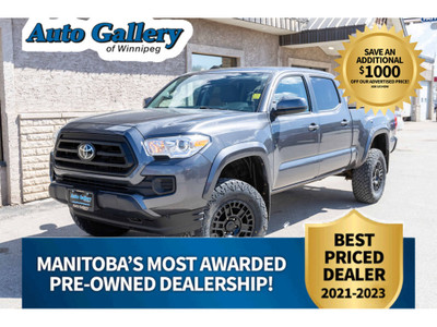  2021 Toyota Tacoma 4x4 Double Cab, CLEAN CARFAX, ONE OWNER, HTD