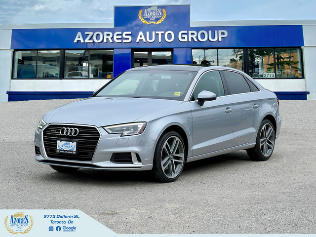 2018 Audi A3 Quattro AWD|Nav|B.Cam|Sunroof|Low KMs|Clean Carfax in Cars & Trucks in City of Toronto - Image 2