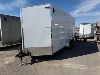 2025 Forest River 7X16 Tandem axle 7000GVWR with a cargo capacity of around 4800lbs. This trailer is...