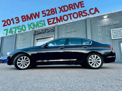 2013 BMW 5 Series 528i xDrive/ONE OWNER/ONLY 74750 KMS! CERTIFIE