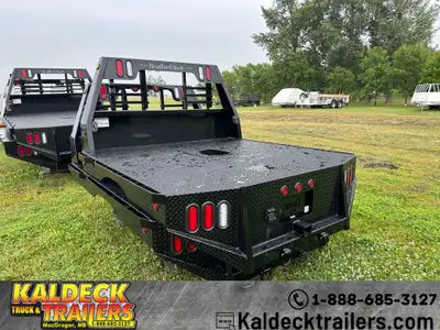 2026 Bradford Built 80in. x 84in. Cattleman Deck - Formed Headache Rack - 30,000# Rated Gooseneck Hi...