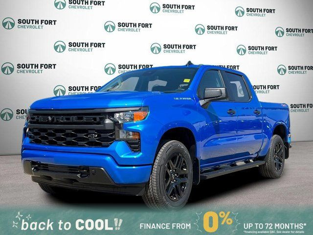 2025 Chevrolet Silverado 1500 Custom 4WD Crew Cab | in Cars & Trucks in Strathcona County