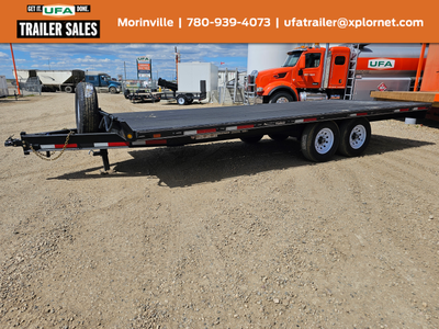 New Rainbow Trailers 101" x 16' Long Deck Over Bumper pull with 10000 lbs GVW 101" wide x 16' long d...