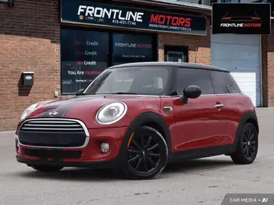 2015 Mini Cooper Hardtop - Red on Black Leather Interior - Loaded with Sunroof, Heated Seats, Alloy...