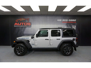 2022 Jeep Wrangler Unlimited RUBICON 4XE - 4X4 AUTO GPS NAV - CARPLAY 56 874 KM