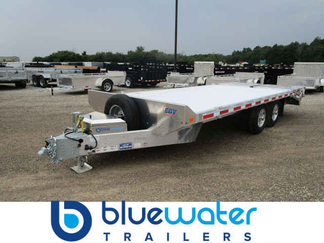 2023 EBY Aluminum Deck-Over Bumper-Pull Trailer 14K GVW - 102 x  in Cargo & Utility Trailers in London - Image 2
