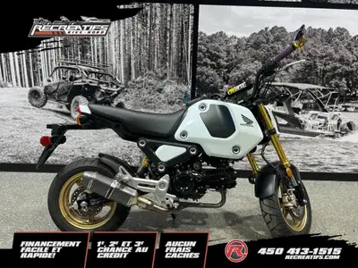 2022 Honda GROM 125 MINI-MOTO URBAINE!! 2022 HONDA GROM 125 À VENDRE CHEZ RECRÉATIFS RIVE-NORD À SAI...