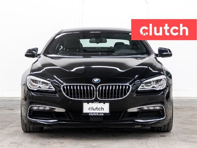 2017 BMW 6 Series 640i xDrive AWD w/ Bluetooth, Heated Front Sea in Cars & Trucks in Ottawa - Image 3