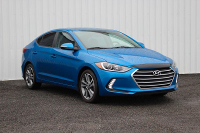 2017 Hyundai Elantra GLS | SunRoof | Cam | USB | HtdSeats | Blue