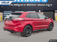 Look at this certified 2021 Ford Edge ST Line AWD | Pano Roof | Leather-Suede | Adaptive Cruise | He... (image 4)