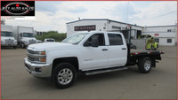 NEW ARRIVAL... AMVIC LICENSED DEALERSHIP.. 2015 CHEVY 3500 HD Crew Cab Flat Deck Truck - Crew Cab wi... (image 1)