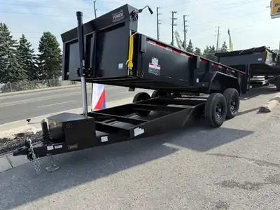 2025 Force 7x16-14k Pro Series Commercial Grade Tandem Dump Trailer 14000lb GVWR and a cargo capacit...