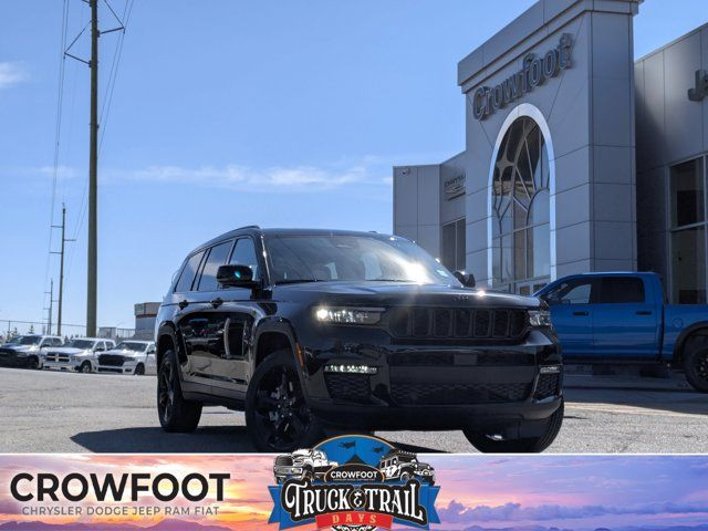 2025 Jeep Grand Cherokee L Limited - Trailer Tow - Black in Cars & Trucks in Calgary