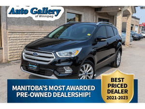 2018 Ford Escape TITANIUM 4WD | HEATED SEATS/WHEEL | LEATHER SEATS!