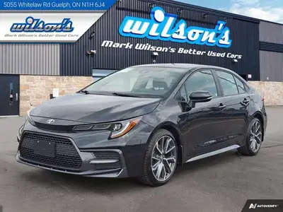 Check out this certified 2021 Toyota Corolla SE Upgrade | Sunroof | Adaptive Cruise | Apple CarPlay...
