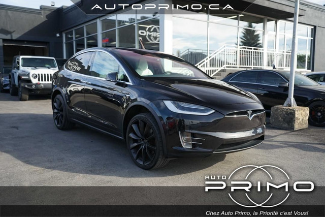 2018 Tesla Model X 100D AWD Autonomie de 475km Autopilot Cuir Ca in Cars & Trucks in Laval / North Shore - Image 3