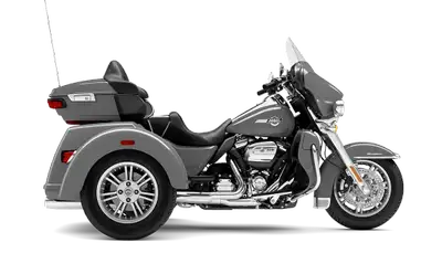The Harley-Davidson Tri Glide Ultra is a long-haul touring Trike with all the torque, style, premium...