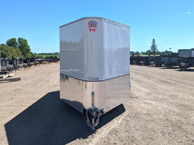 2022 CJAY 7' x 14' TA V-Nose Cargo Trailer Enclosed Cargo in Cargo & Utility Trailers in Swift Current - Image 2