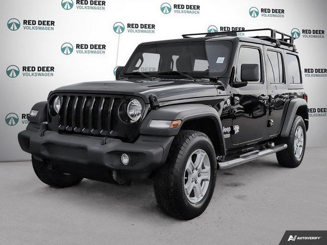 2018 Jeep Wrangler Unlimited Sport in Cars & Trucks in Red Deer