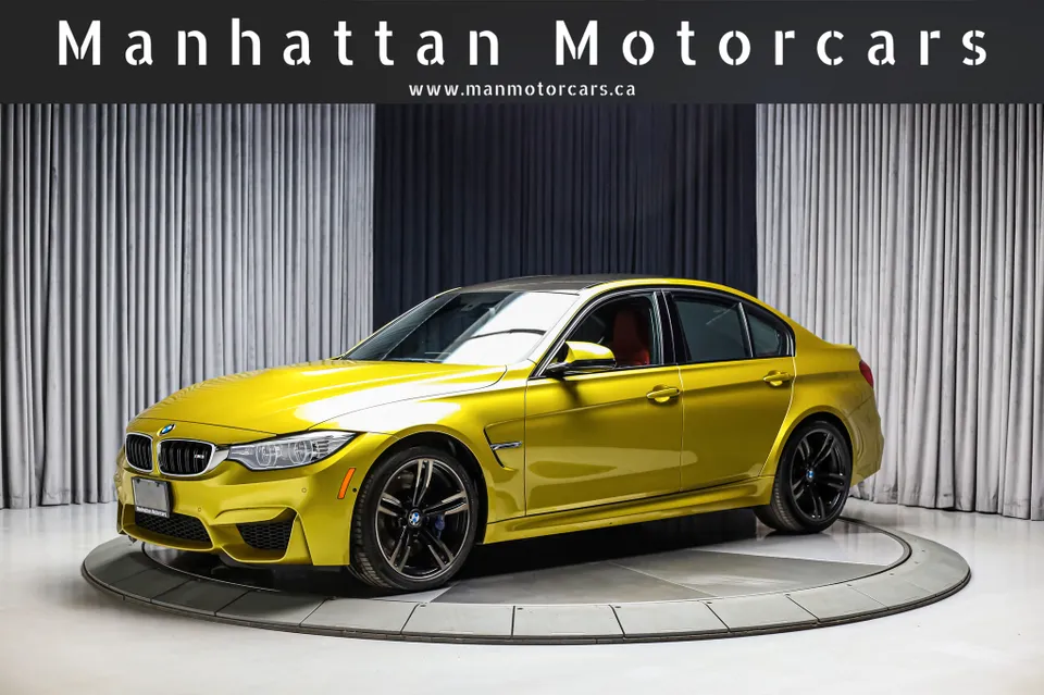 2017 BMW M3 6 SPEED MANUAL 425HP|NAV|360CAM|1OWNER|SERVICERECORD
