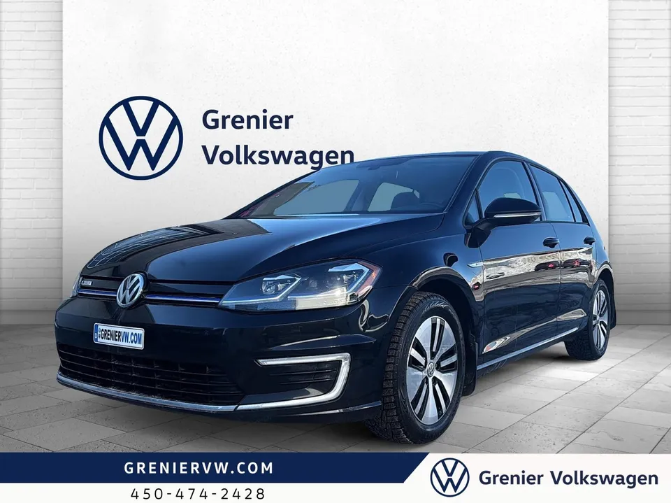 2020 Volkswagen E-Golf COMFORTLINE+SIMILICUIR+ÉLECTRIQUE CARPLAY