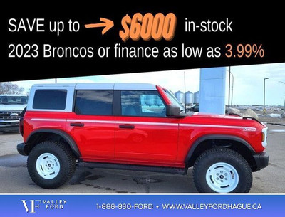  2023 Ford Bronco Heritage Edition
