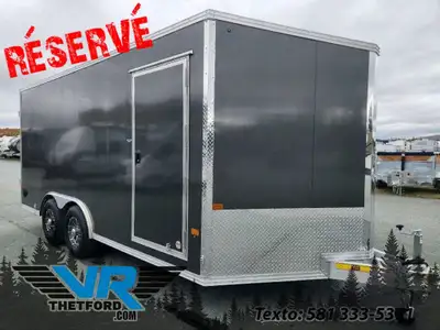 VR Thetford Paiement à partir de 0$/sem. + TX. 2025 Alcom Stealth 8.5X16-IF (PD) Add Slope in V-Nose...