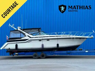 Bateau Cruiser WELLCRAFT Portofino 43 1987 Concessionnaire de bateaux et pontons neufs et d'occasion...