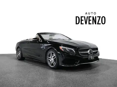 Beautiful 2017 Mercedes-Benz S-Class S550 Cabriolet V8 449hp, Finished in Black on Rich Designo Excl...