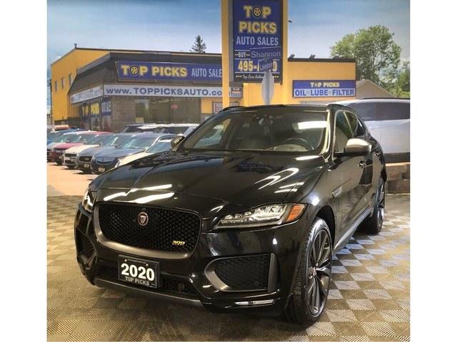  2020 Jaguar F-Pace 300 Sport, Fully Loaded, One Owner, Accident in Cars & Trucks in North Bay