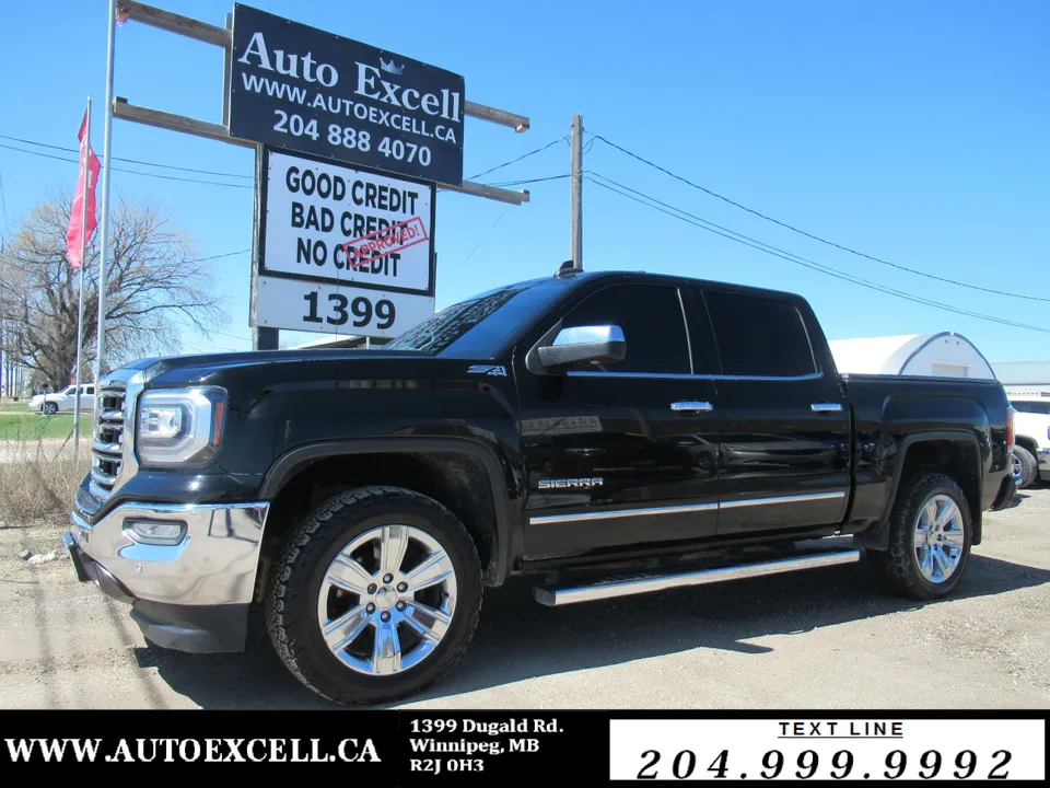 2018 GMC Sierra 1500 SLT CREW - SUNROOF - LEATHER - AND MORE!