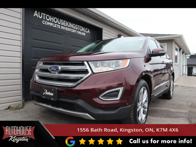 2017 Ford Edge Titanium PANO MOONROOF - HANDS FREE LIFTGATE in Cars & Trucks in Kingston