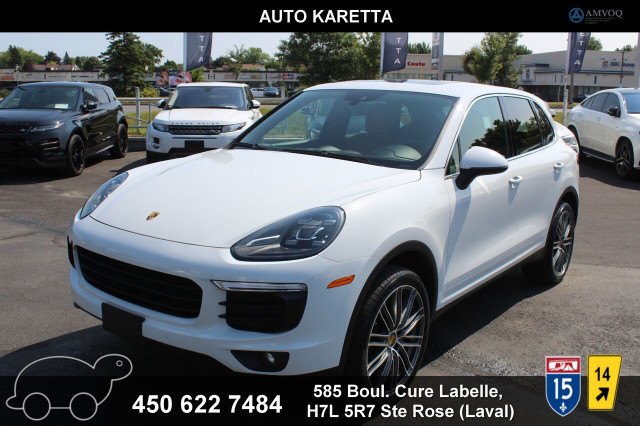 2016 Porsche Cayenne red leather navi pneus et mags 21'' in Cars & Trucks in Laval / North Shore