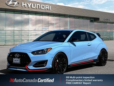 2020 Hyundai Veloster N | Manual | Heated Steering | Infinity