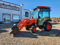 New Kioti CX2510 with cab and loader 0% financing