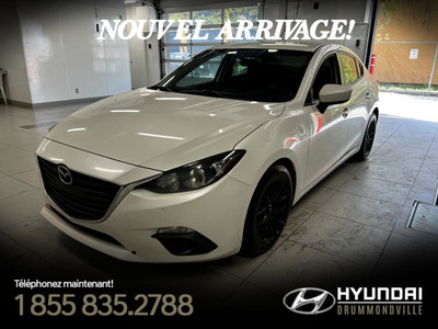 MAZDA 3 GX 2015 + A/C + MAGS + GROUPE ELECTRIQUE + WOW !!
