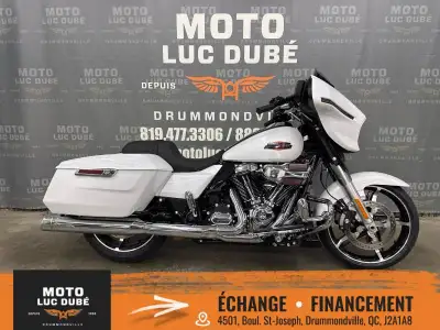 Harley-Davidson FLHX Street Glide 2024 SEULEMENT 3 056 KM BALANCE DE GARANTIE HARLEY-DAVIDSON 27 AVR...