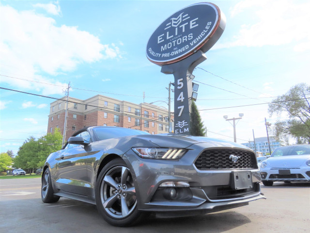 2015 Ford Mustang CONVERTIBLE - EcoBoost Premium - Leather !! in Cars & Trucks in Oakville / Halton Region