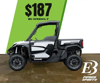 Metallic Stardust White 36 Month Factory Warranty 999cc 4-Stroke 2WD/4WD Dual-Range (high/low) CVT W...