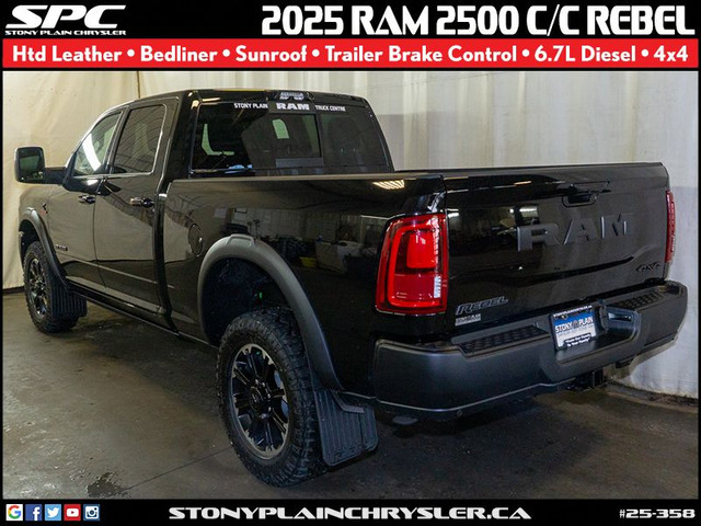 2025 RAM 2500 Rebel 4x4 Crew Cab 6'4 in Cars & Trucks in St. Albert - Image 4